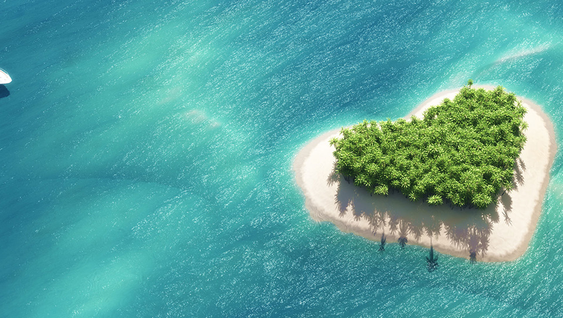 An image from the television show, Love Island